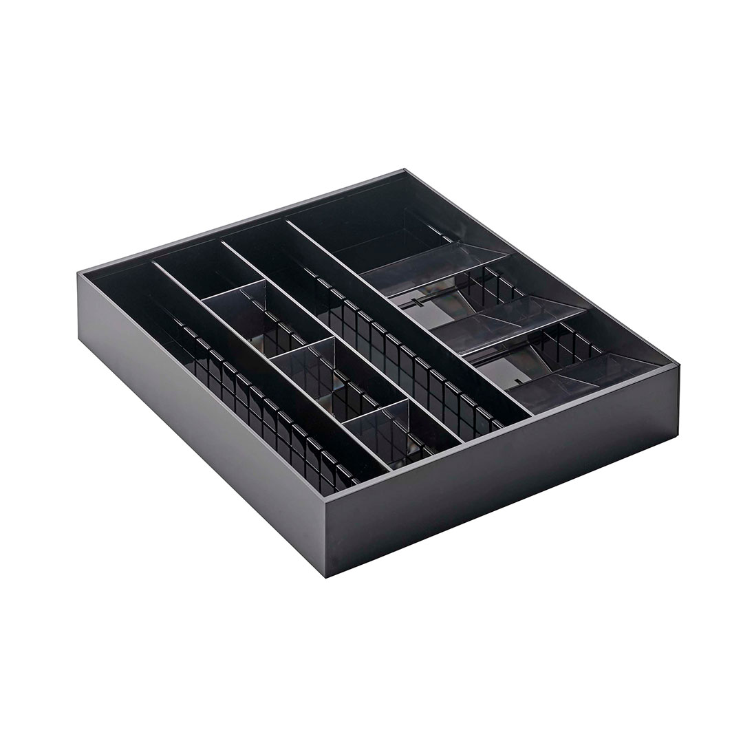 立体横伸縮カトラリーケース タワー ホワイト