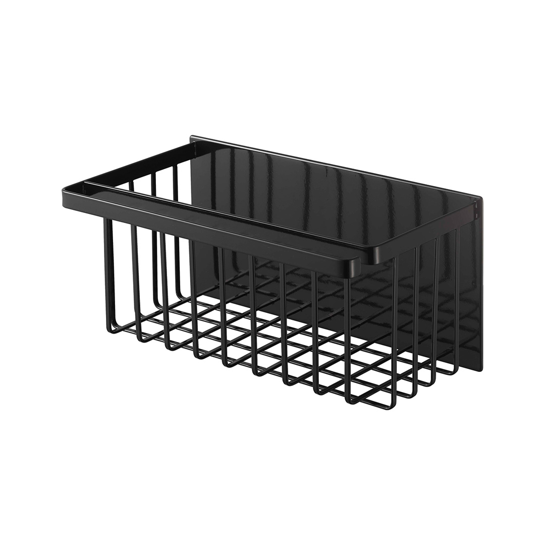 マグネットバスルームバスケット タワー ホワイト