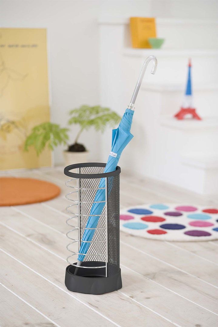 カサタテ Xチェンジ 丸型 ブラック