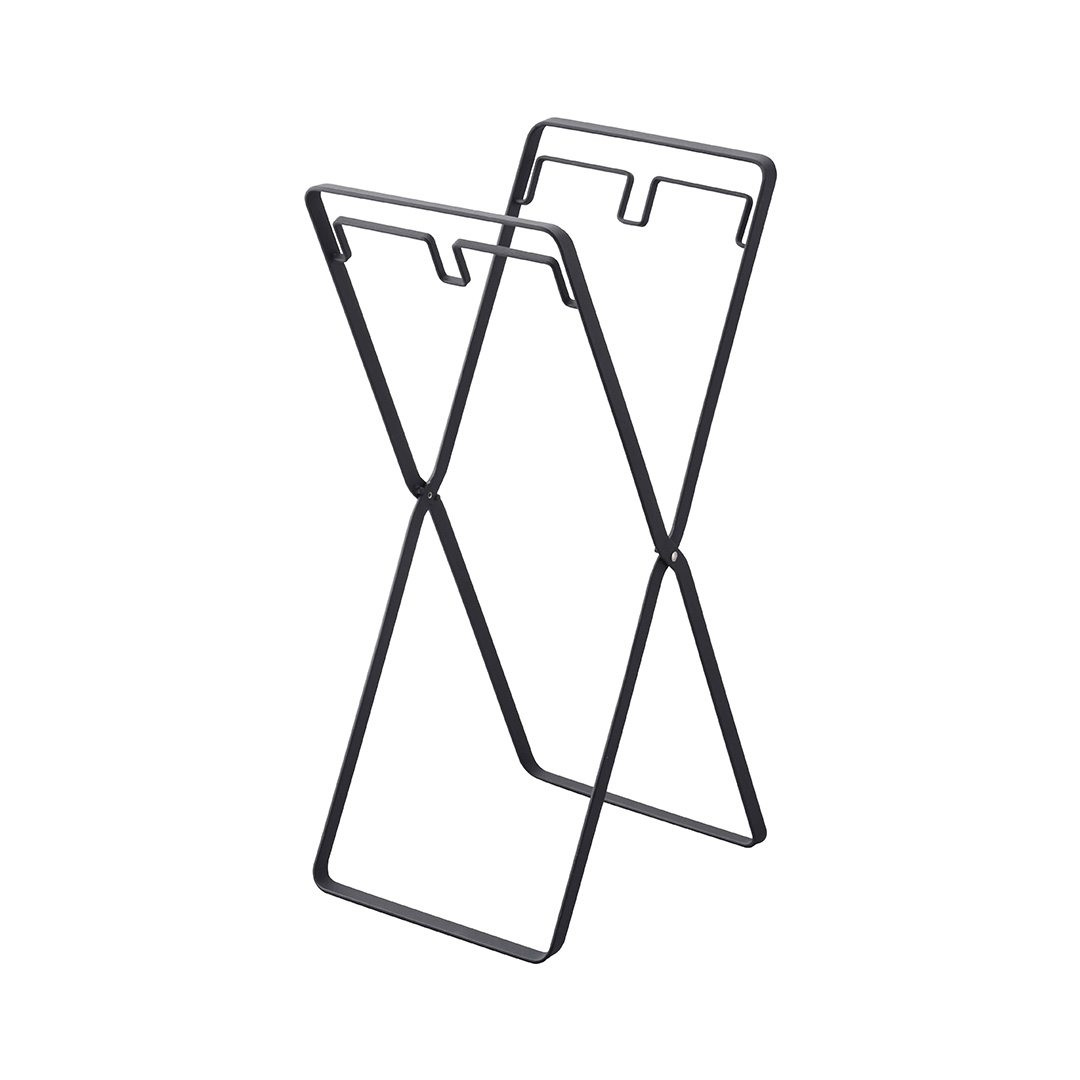 レジ袋2連＆30Lゴミ袋スタンド タワー ホワイト