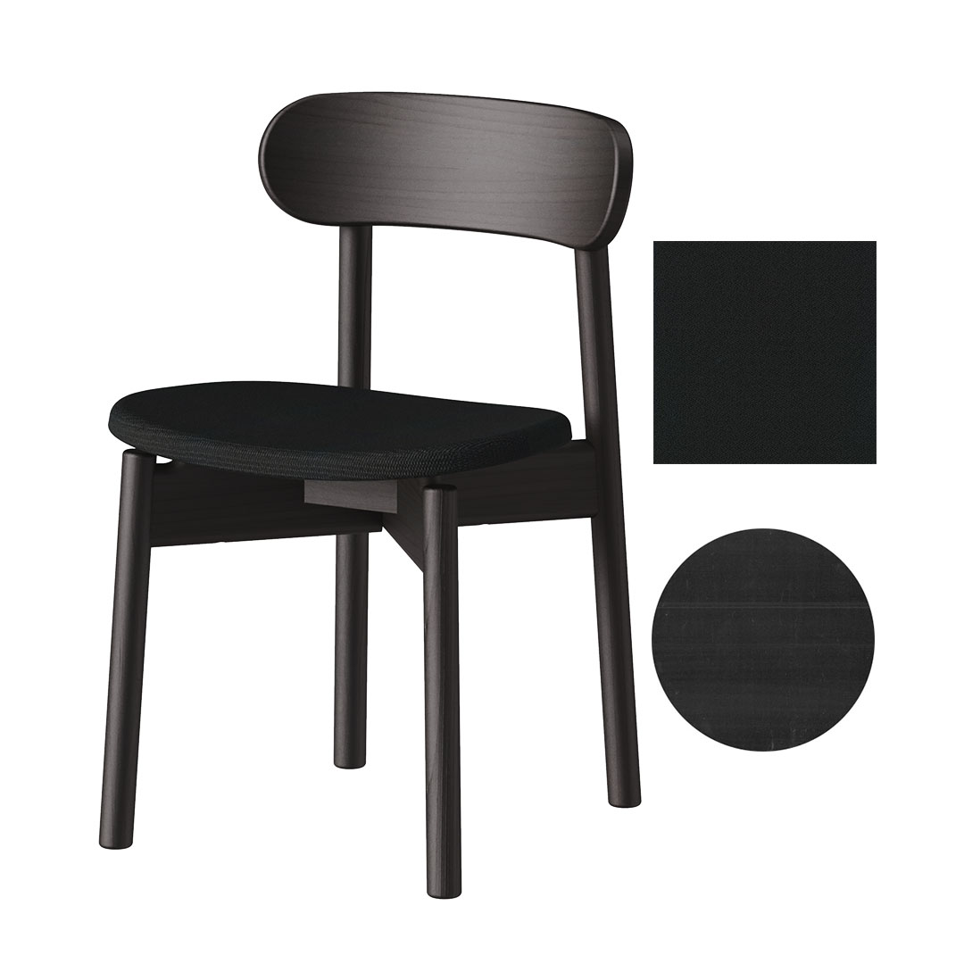 アームレスチェア Black × Vidar4 1880