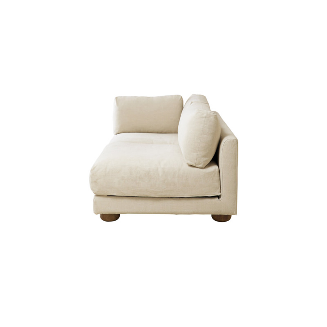 Fluu.unit sofa right arm アイボリー