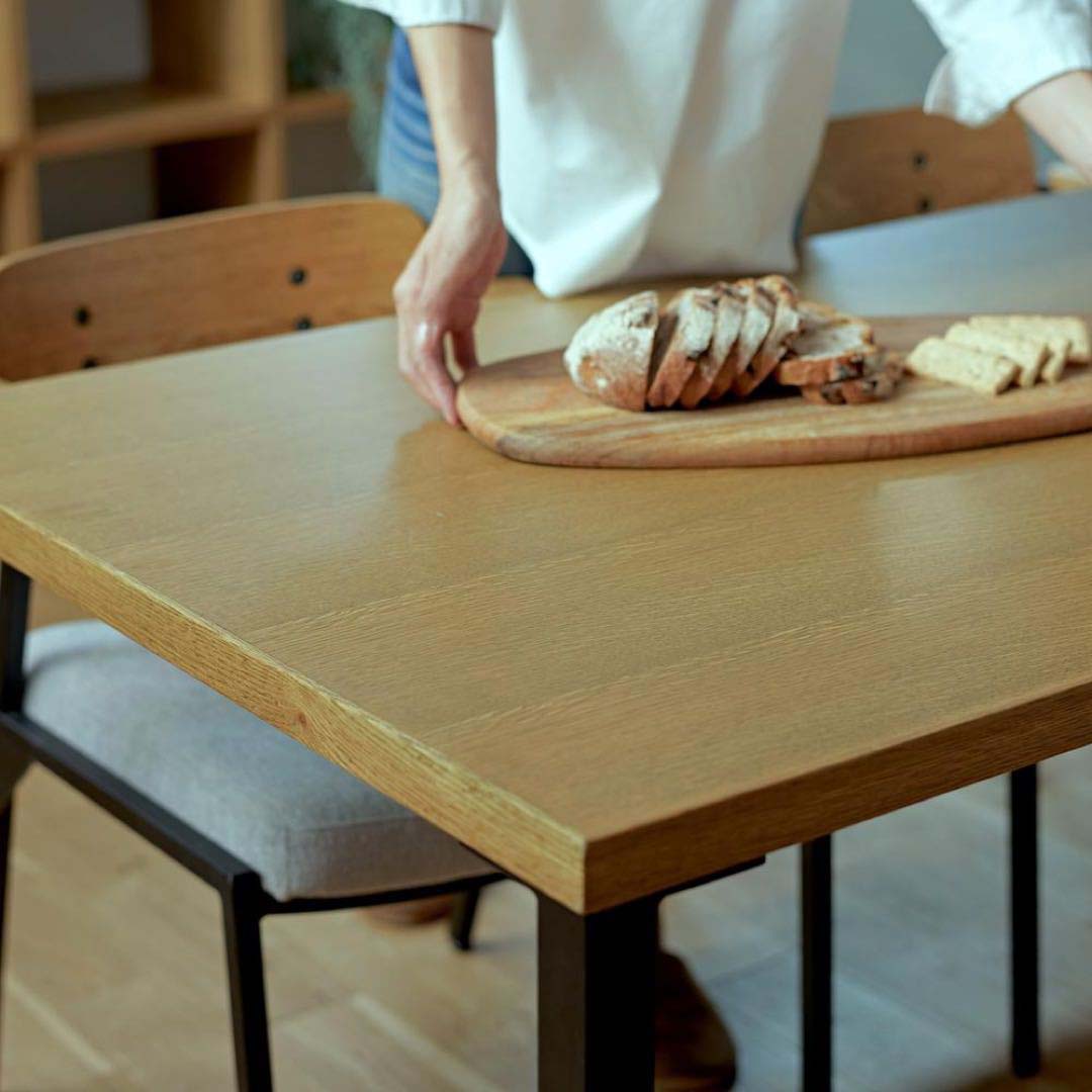Karla dining table Lsize OAK色[NA]