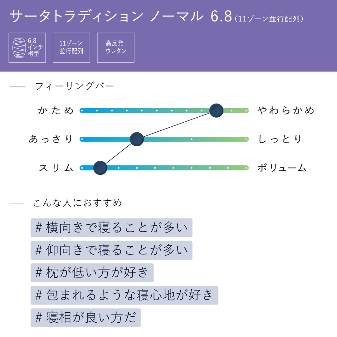トラディション ノーマル 6.8