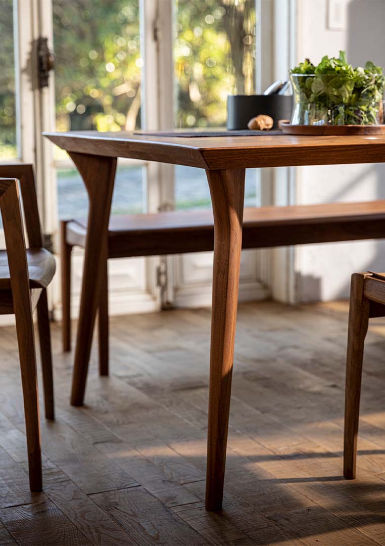 Koti ダイニングテーブル W1800 ウォールナット