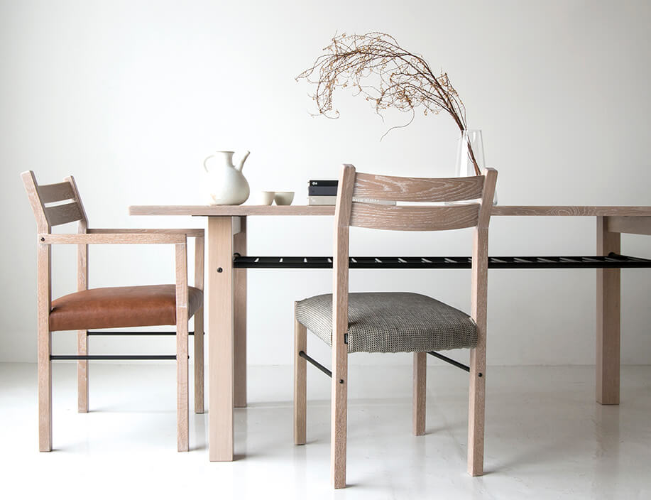 FOLK ダイニングテーブル パウダ-ホワイト