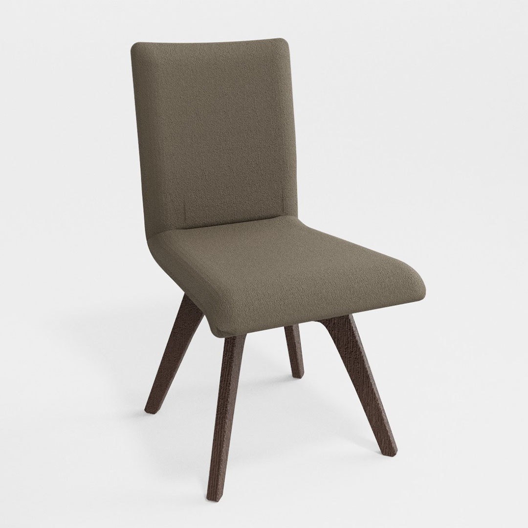 フィーノダイニングチェア固定木脚（脚カラー：CISS） ディナミカ9189