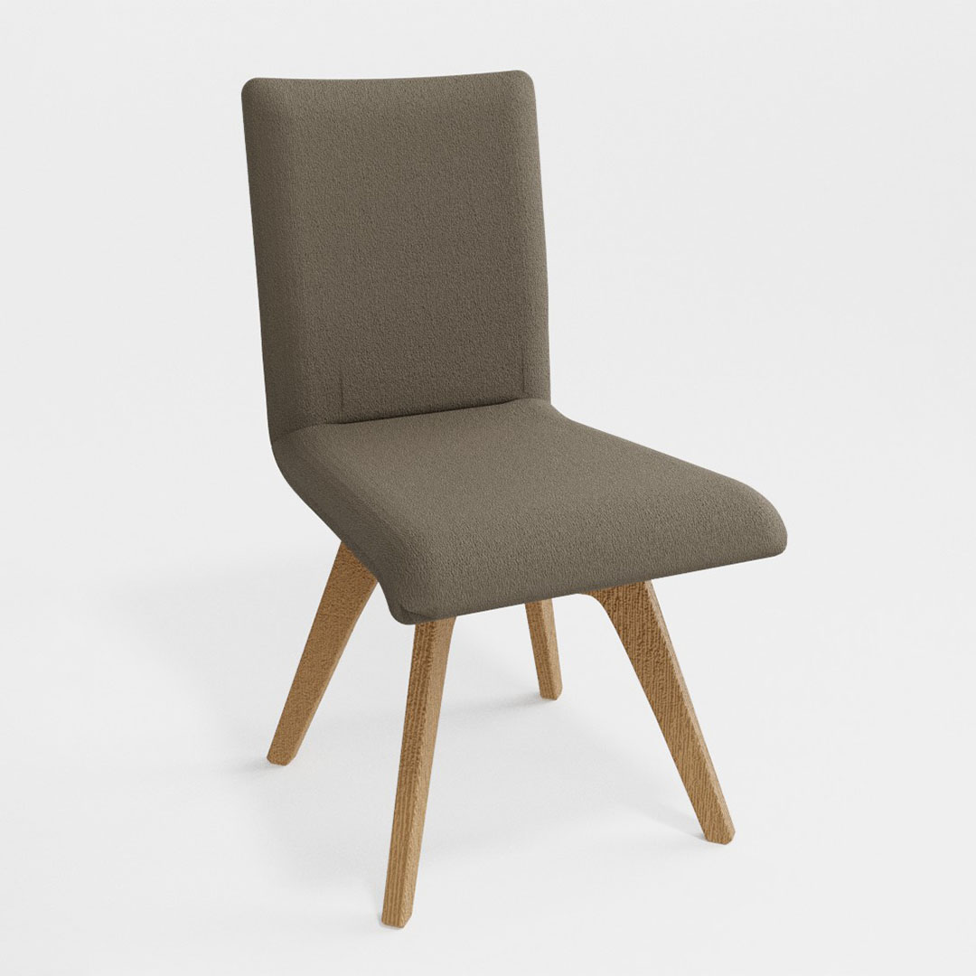 フィーノダイニングチェア固定木脚(脚カラー:CKOS) ディナミカ9196