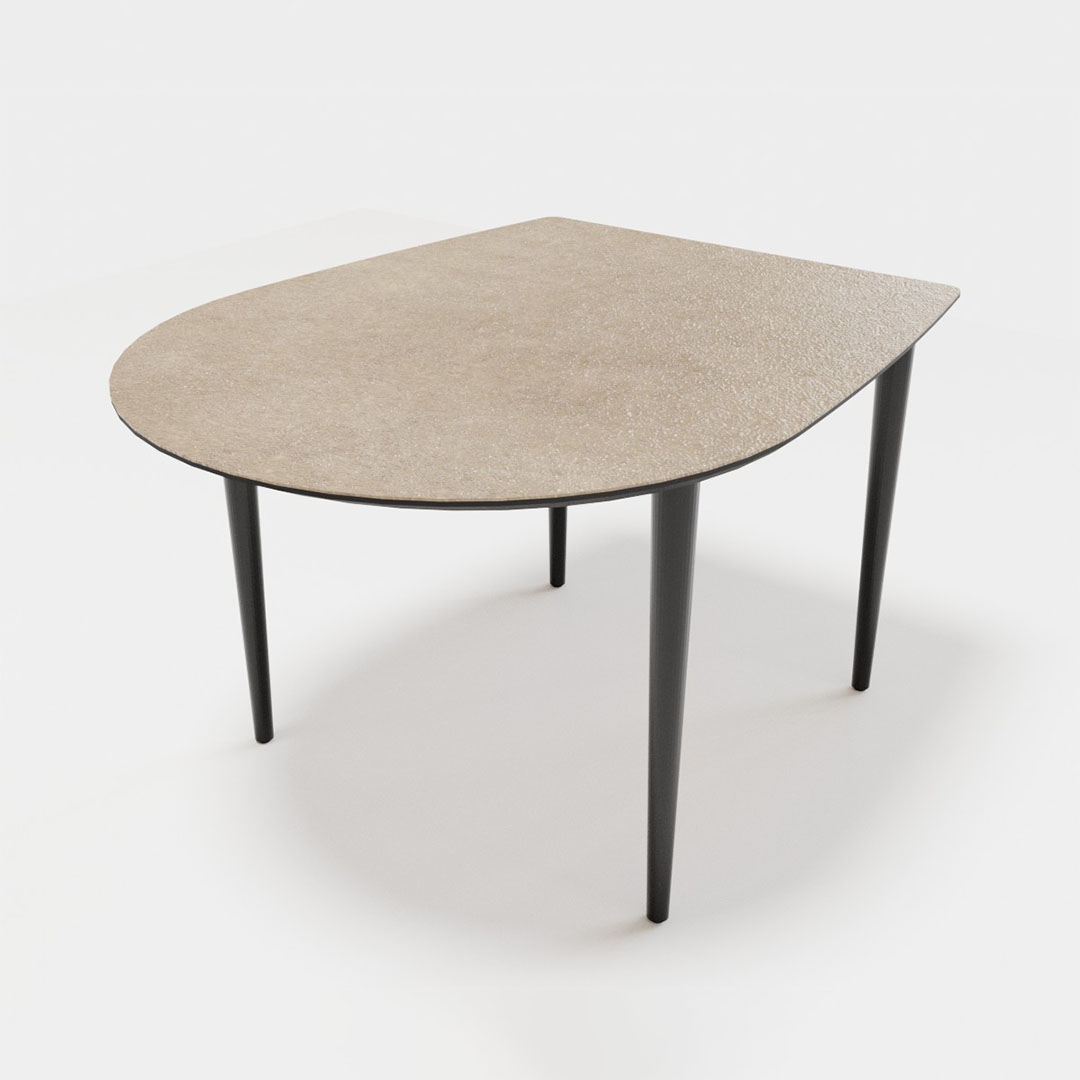 ボバダイニングテーブル ベージュ