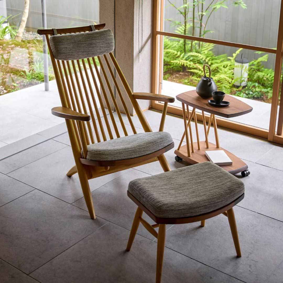 シビルオットマン レザーW054 ホワイト