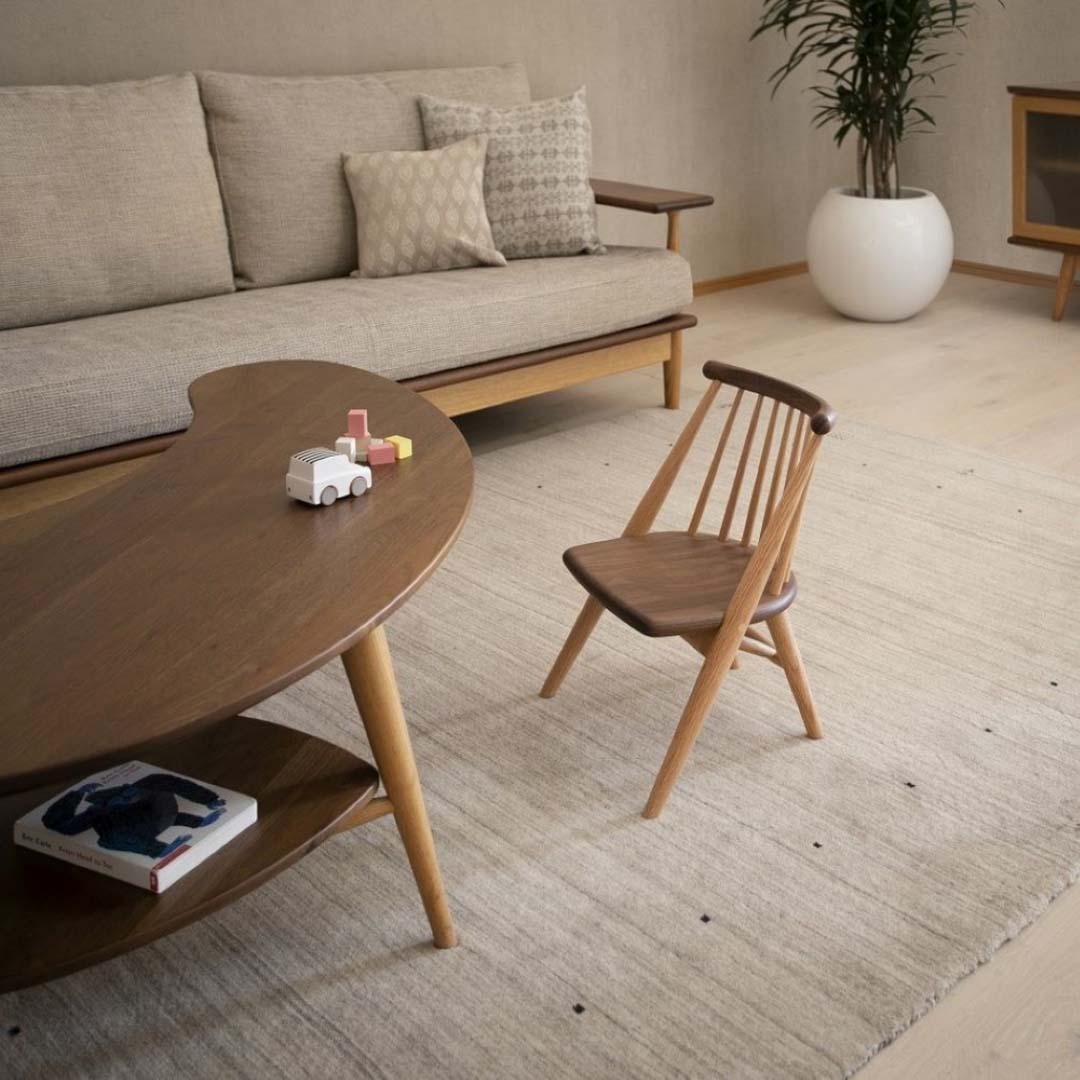 シビルキッズチェア ウォールナットWP/オークNP