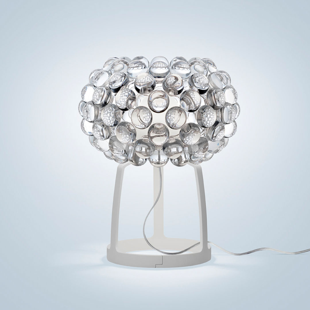 FOSCARINI / Caboche Plus table piccola clear