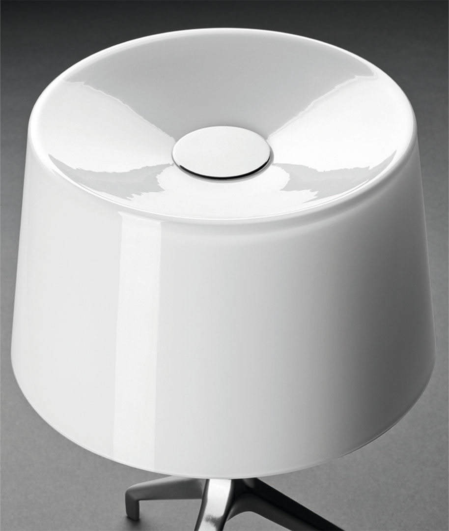 FOSCARINI / Lumiere XXL table(脚カラー:アルミニウム) grey