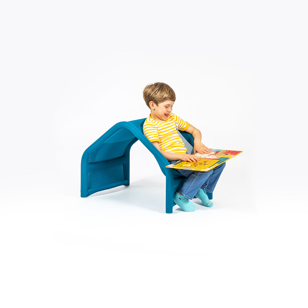 The-Roof-Chair グリーンブルー