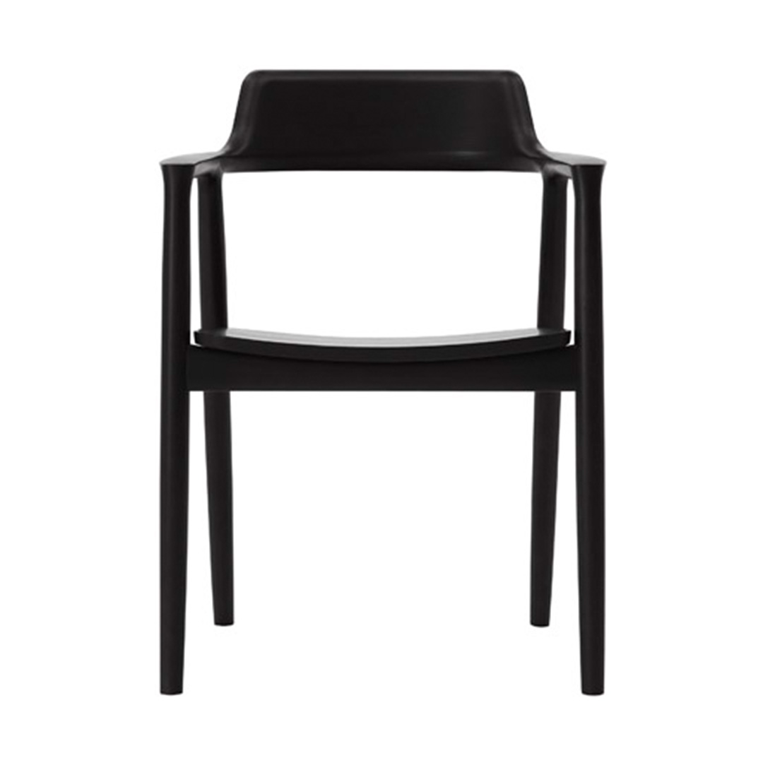 HIROSHIMAアームチェア オーク（板座） C-0ナチュラルクリア