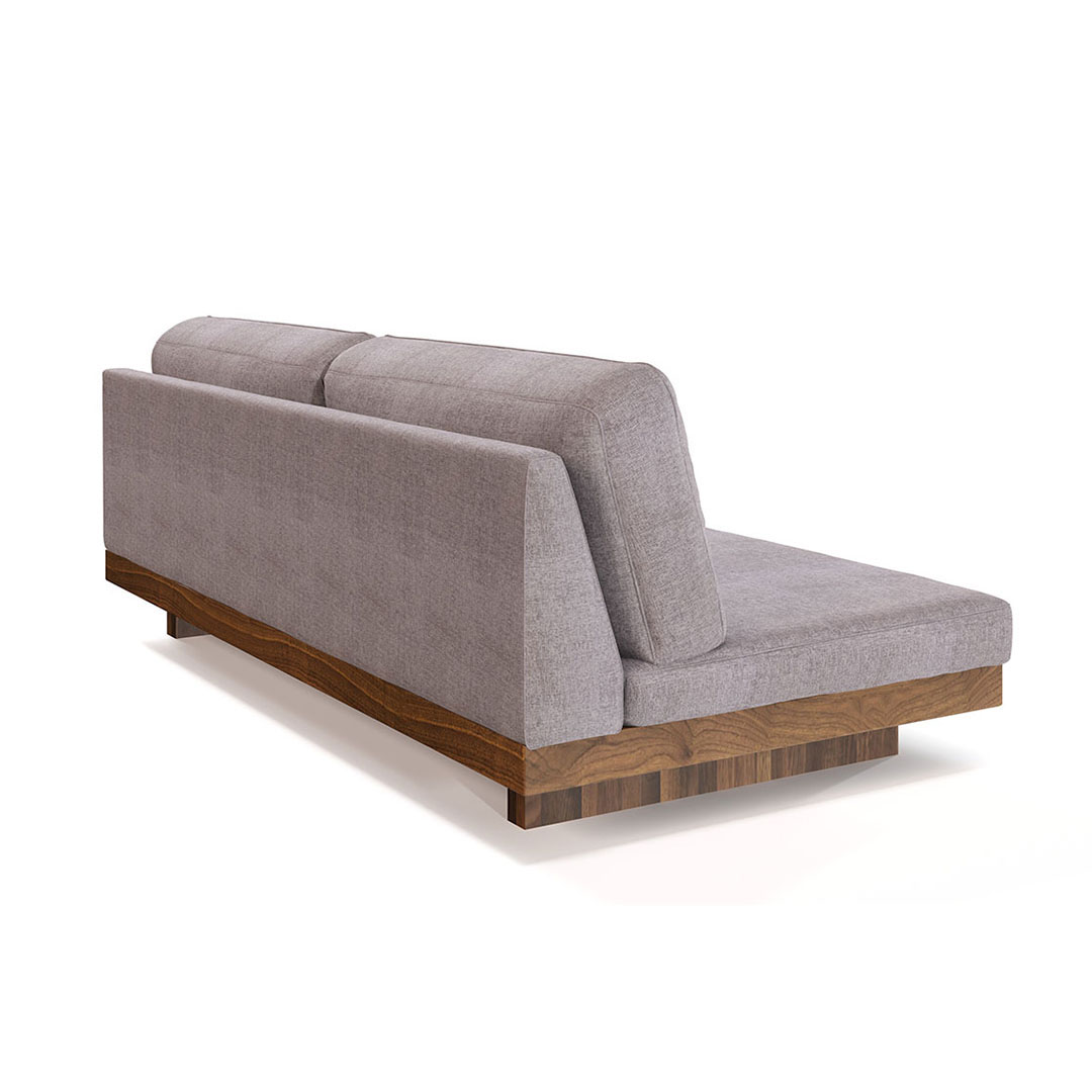 デニッシュソファ 2シーター W160（脚カラー：ウォールナット） RANK3 FLORUS（シルバー）