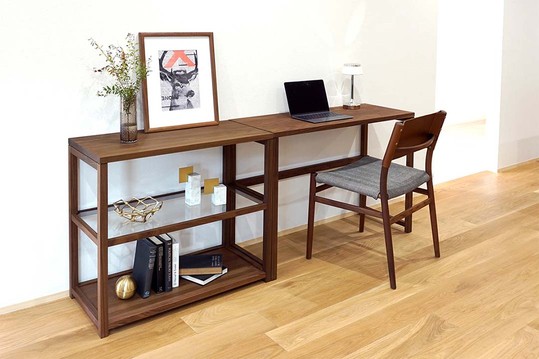 カクタス デスク W100 ウォールナット