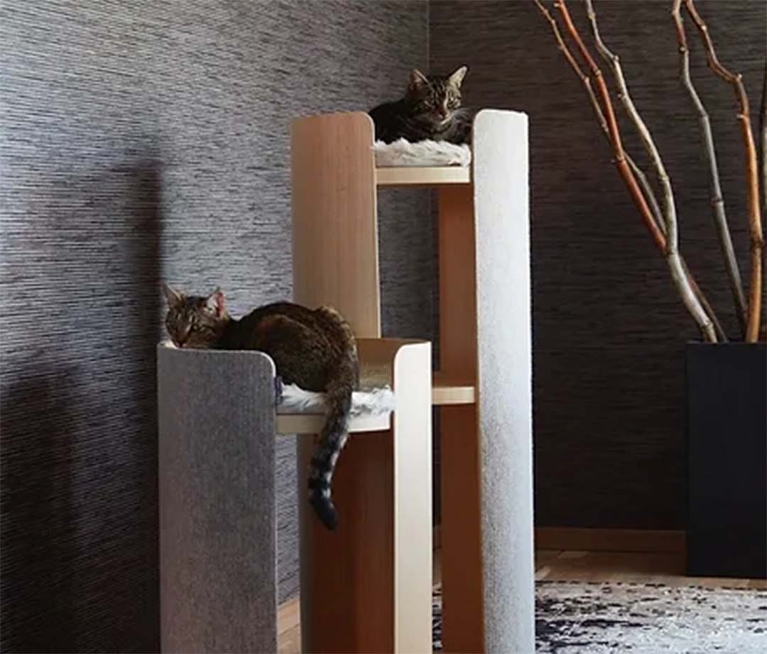 Torre Cat Tower S Ash Natural