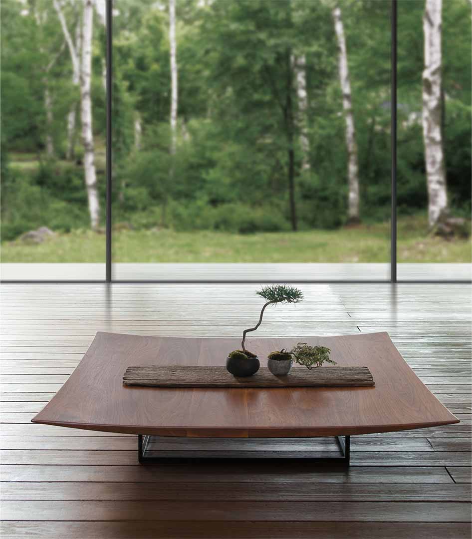 IBIZA FORTE Table W930H210 ウォールナットNL