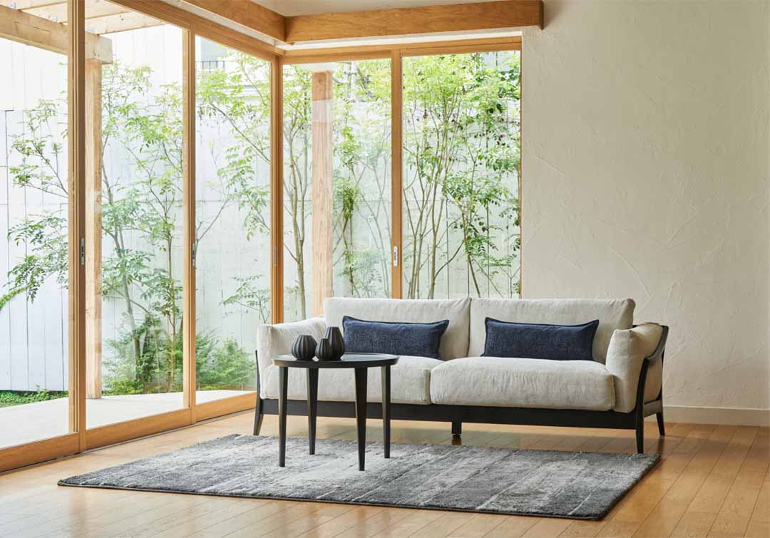 RIN 2Pソファ（脚カラー：TP） ティンバーSG