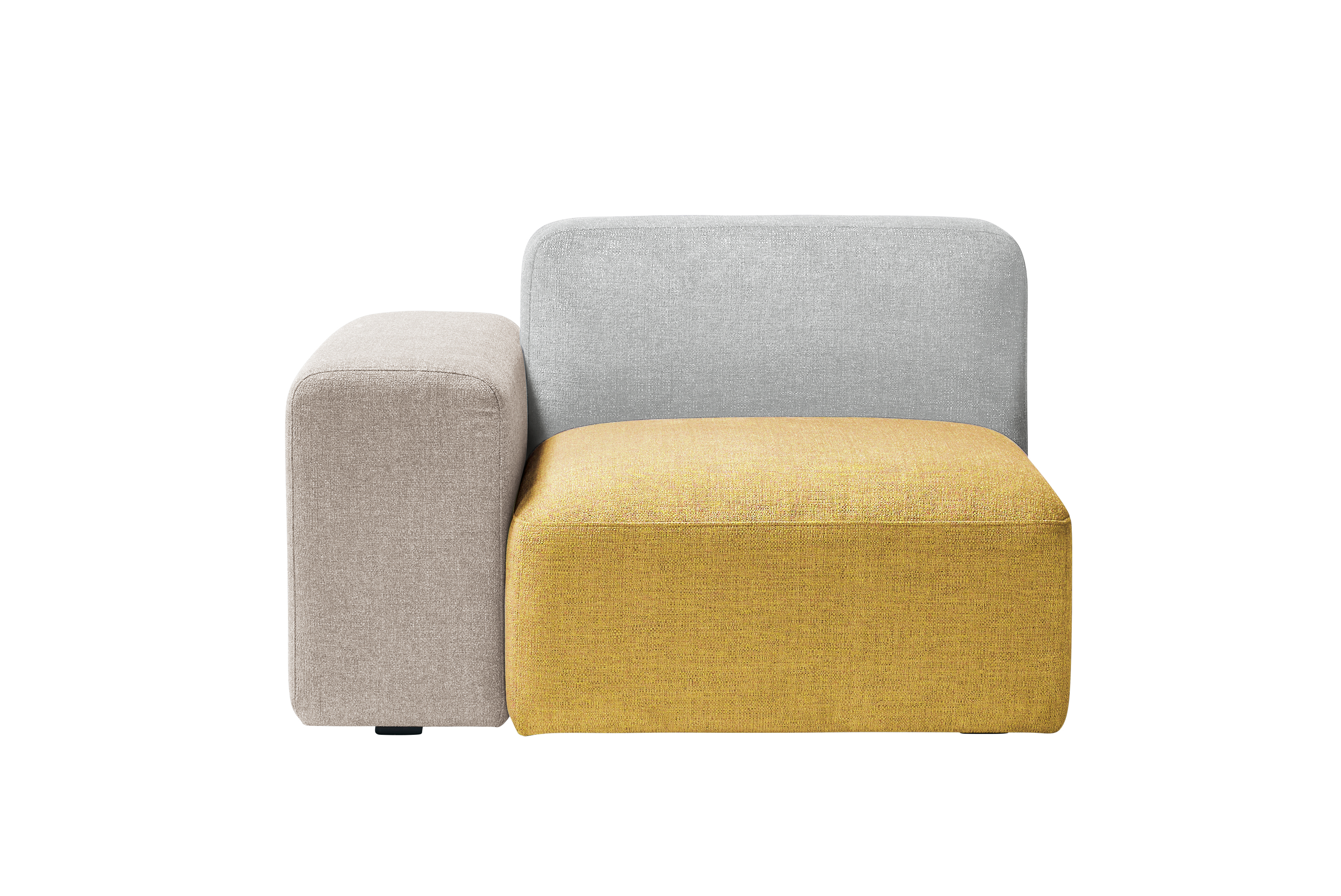 COLON sofa 1seater right arm (YELLOW) イエロー1