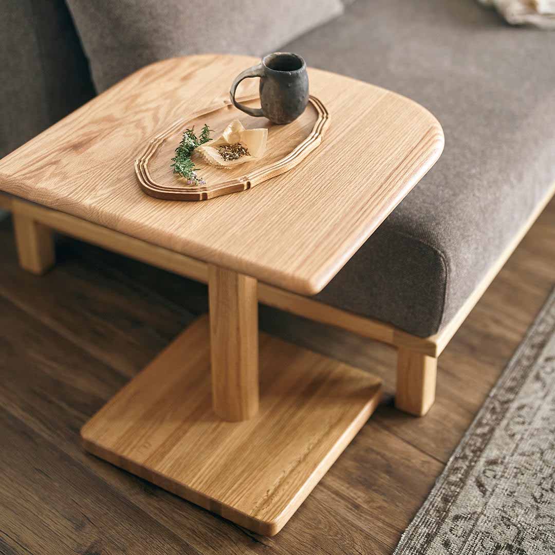 U Side Table Msize ナチュラル