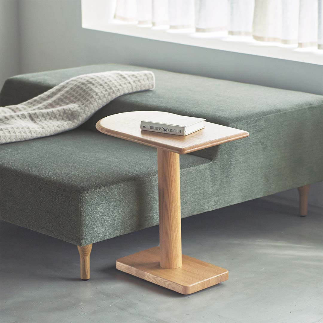 U Side Table Ssize ナチュラル