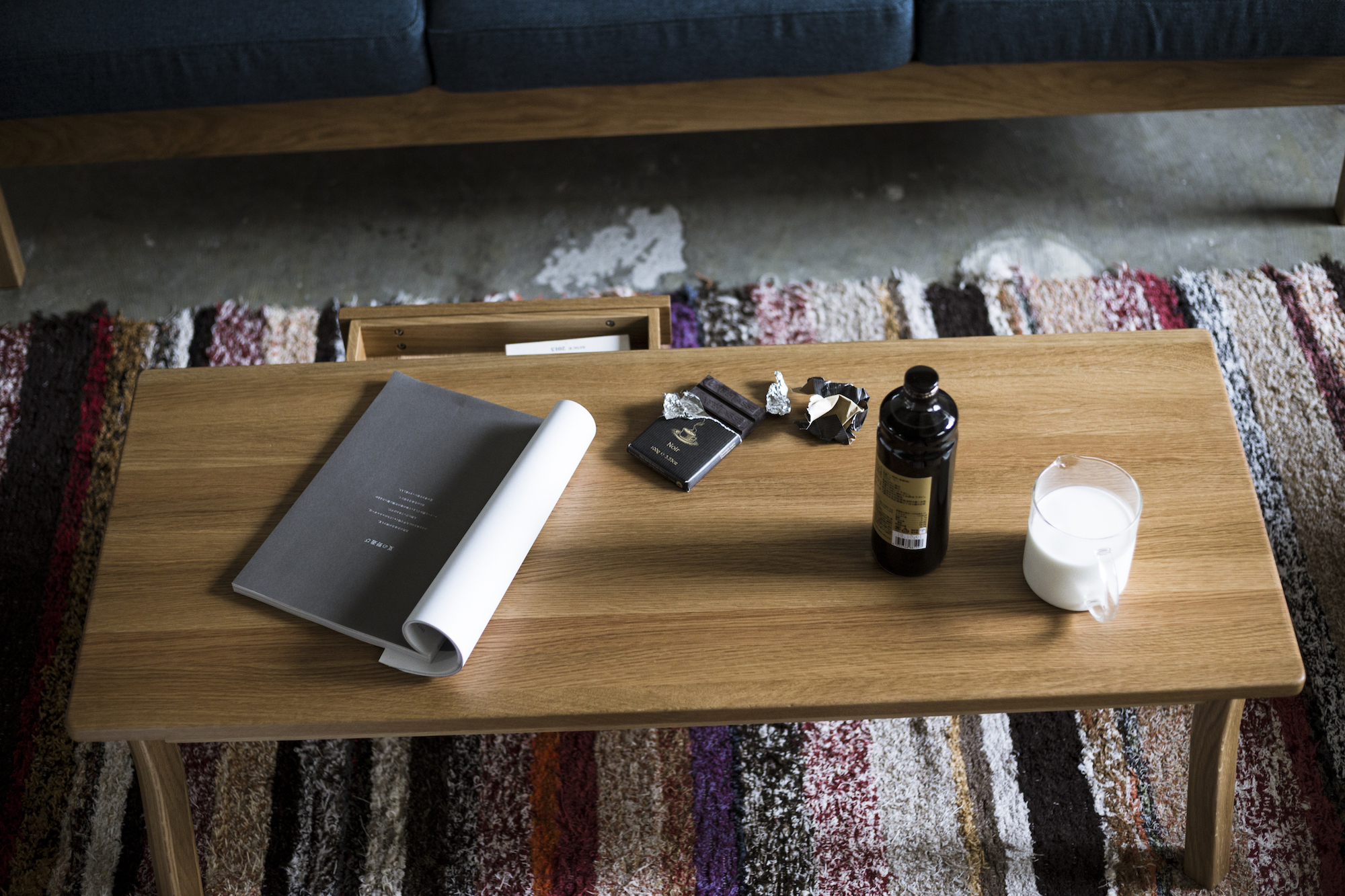 merge center table ナチュラル