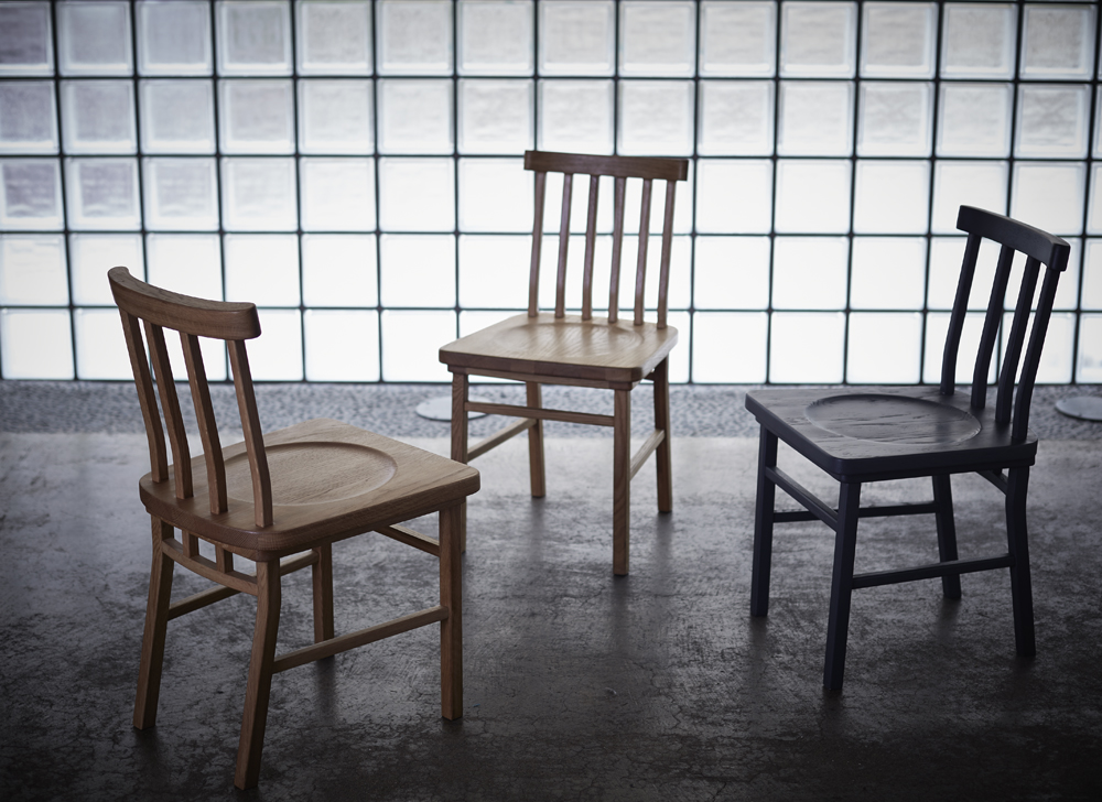 merge dining chair 6本背 ナチュラル