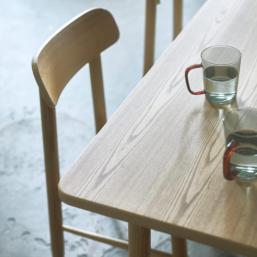 saucer dining table W1600 ナチュラル