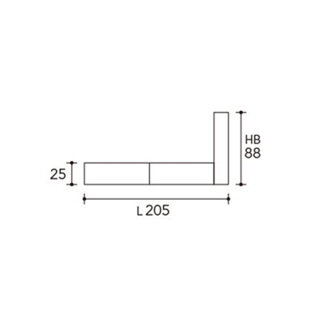 BS シェルフスリム 抽出し付きタイプ S ダーク