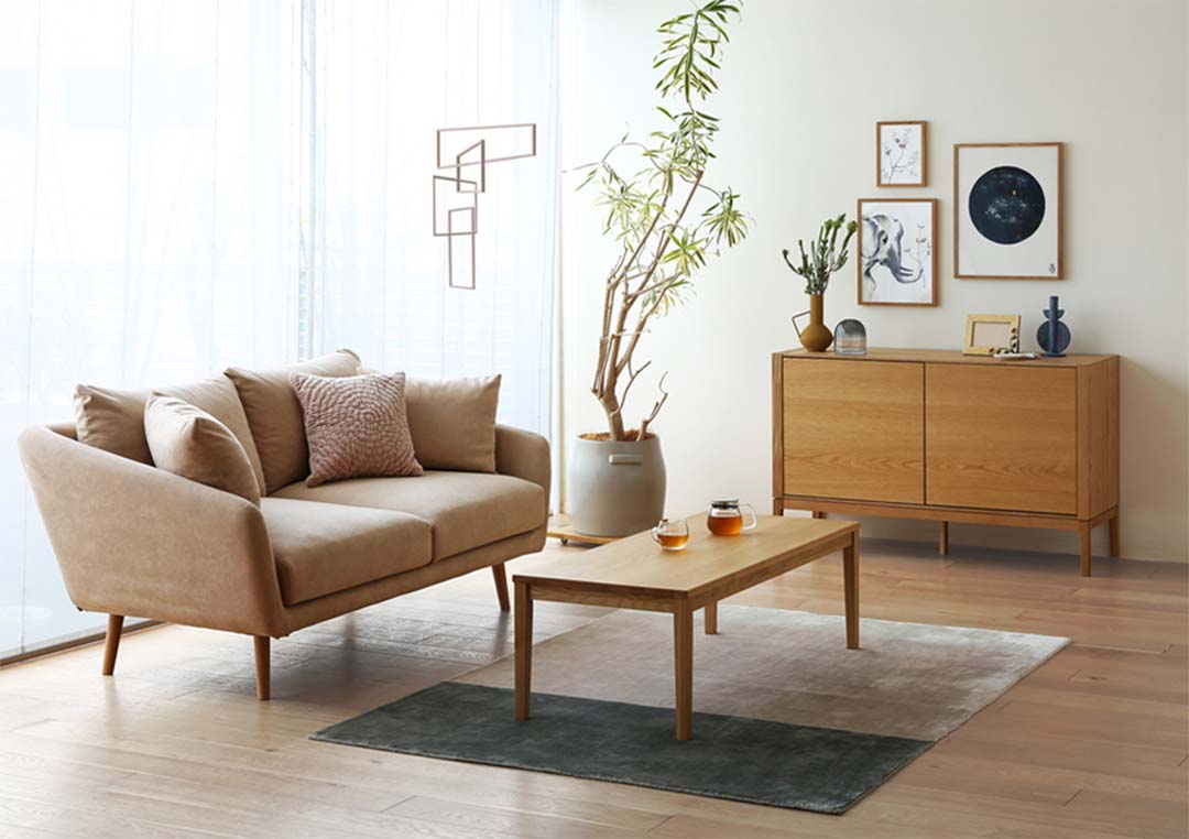 モル 120サイドボード ホワイトオーク