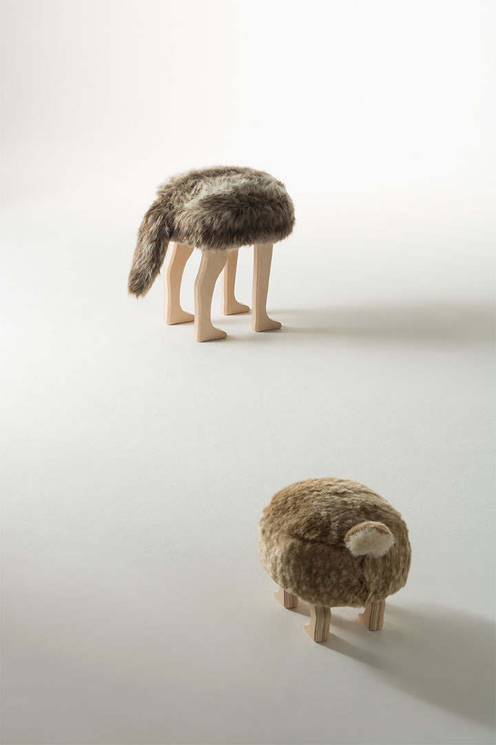 ANIMAL STOOL SS バンビ