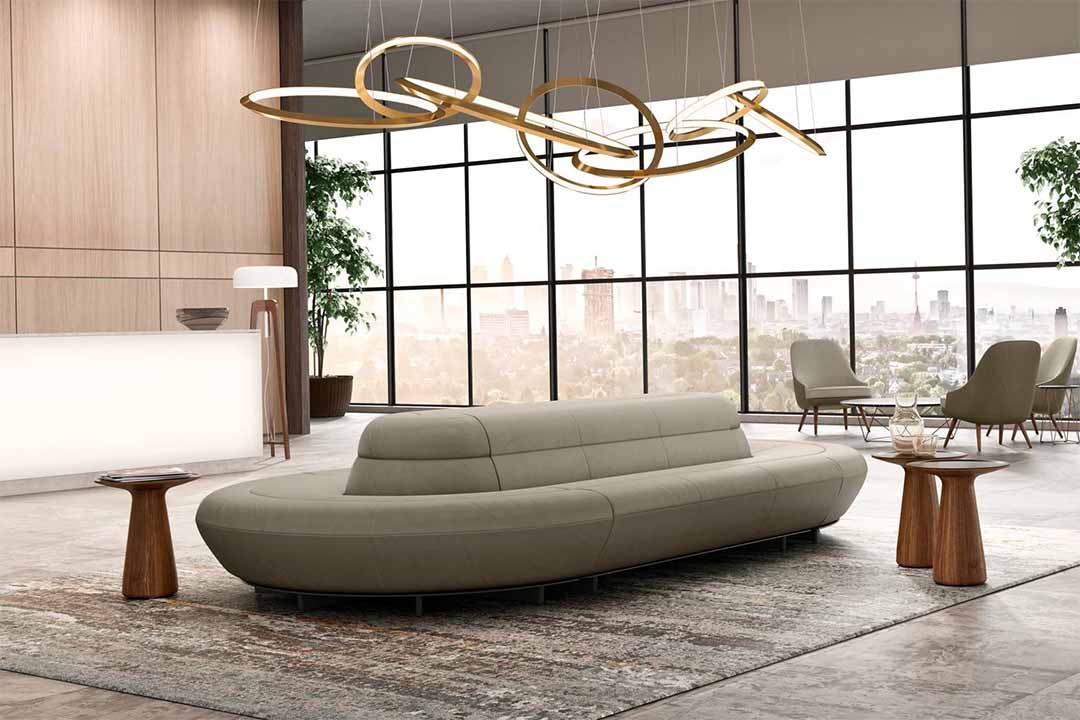 FOSTER 620 テーブル（脚カラー：ナットウッド） マットブラック