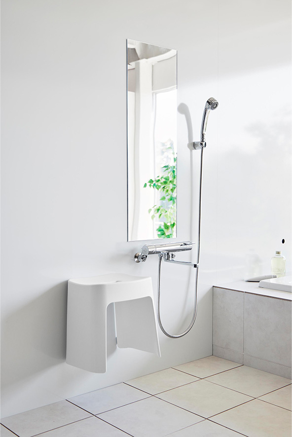 洗いやすいマグネット風呂イス タワー SH32 ブラック