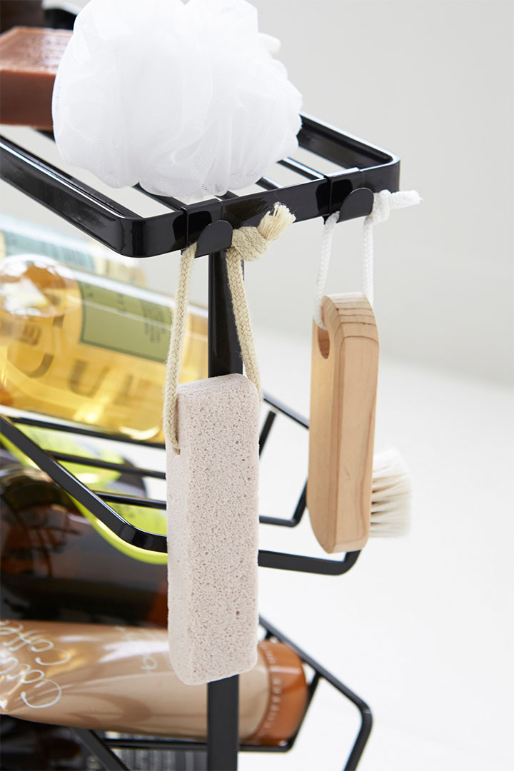 バスボトルラック タワー ホワイト