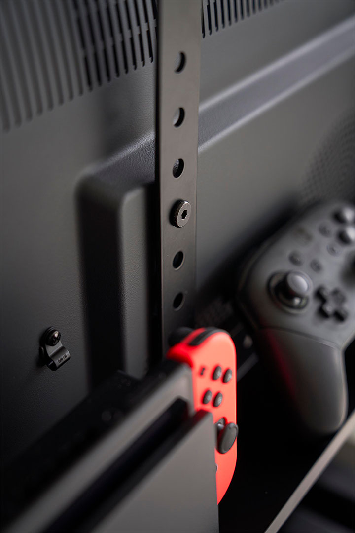 テレビ上ラック スマート ワイド100 ブラック