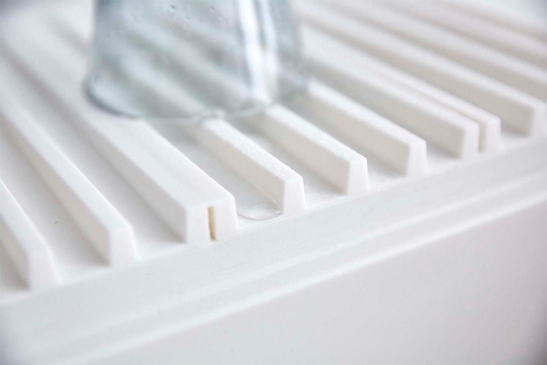 折り畳み水切りトレー タワー ホワイト