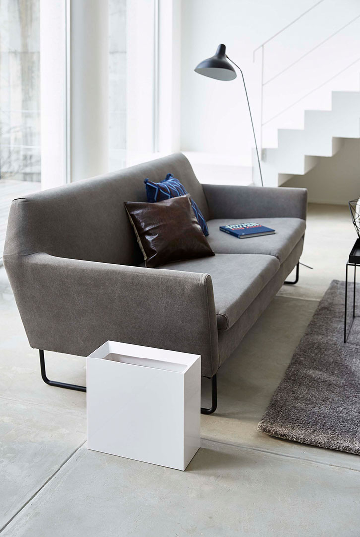 トラッシュカン タワー ワイド ホワイト