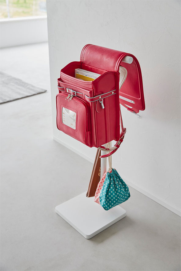 伸縮ランドセルスタンド タワー ホワイト