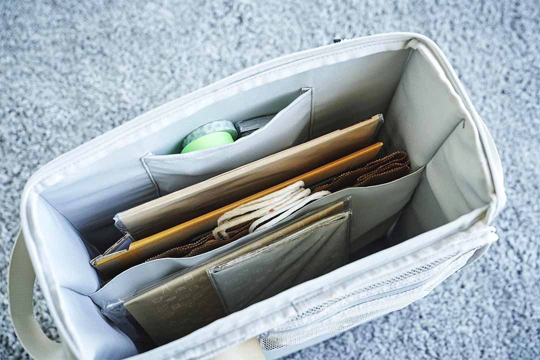 フリマ梱包資材収納ボックス タワー グレー