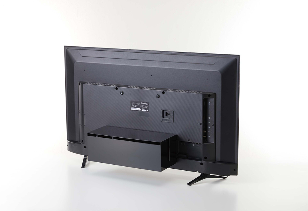 テレビ裏ケーブルボックス スマート ブラック