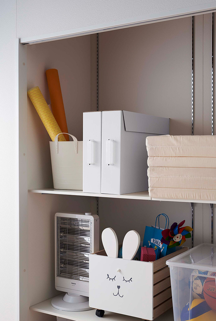 作品収納ボックス タワー 2個組 ホワイト