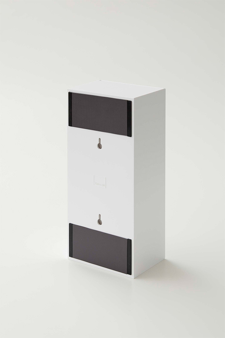 ツーウェイレジ袋ストッカー タワー ブラック