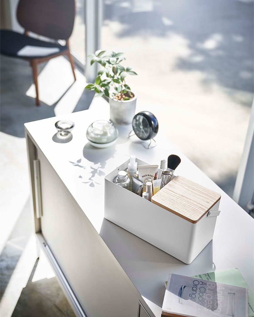 メイクボックス タワー ホワイト