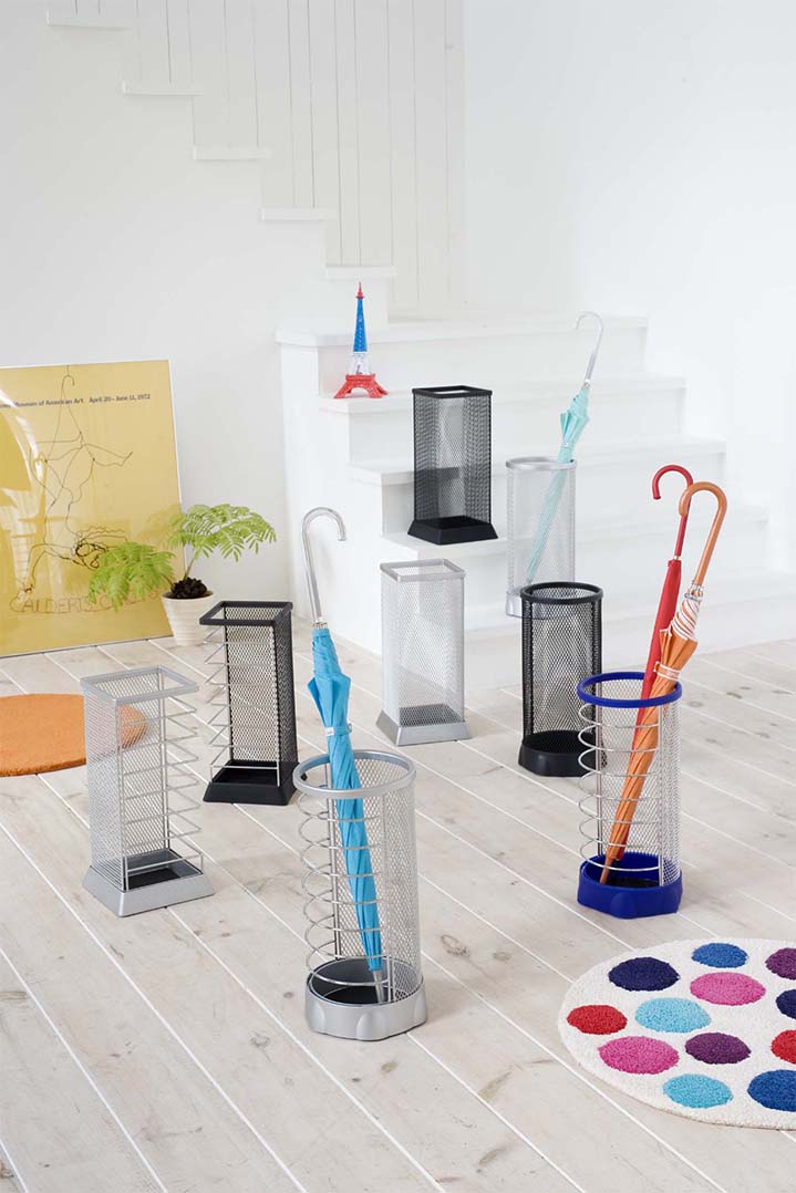 カサタテ Xチェンジ 丸型 ブラック