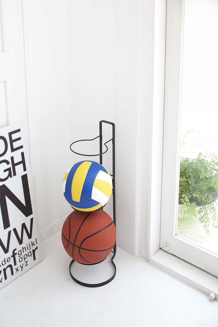 ボールスタンド フレーム ブラック