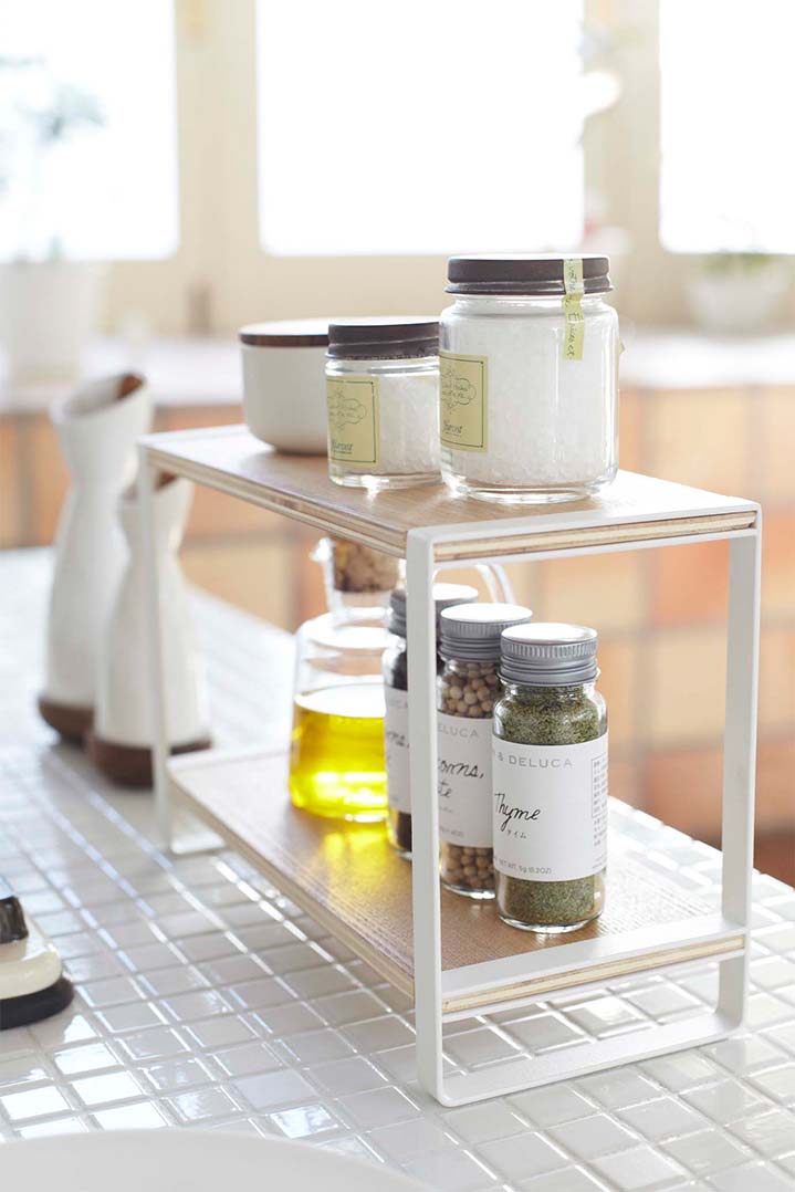 キッチンラック トスカ ホワイト