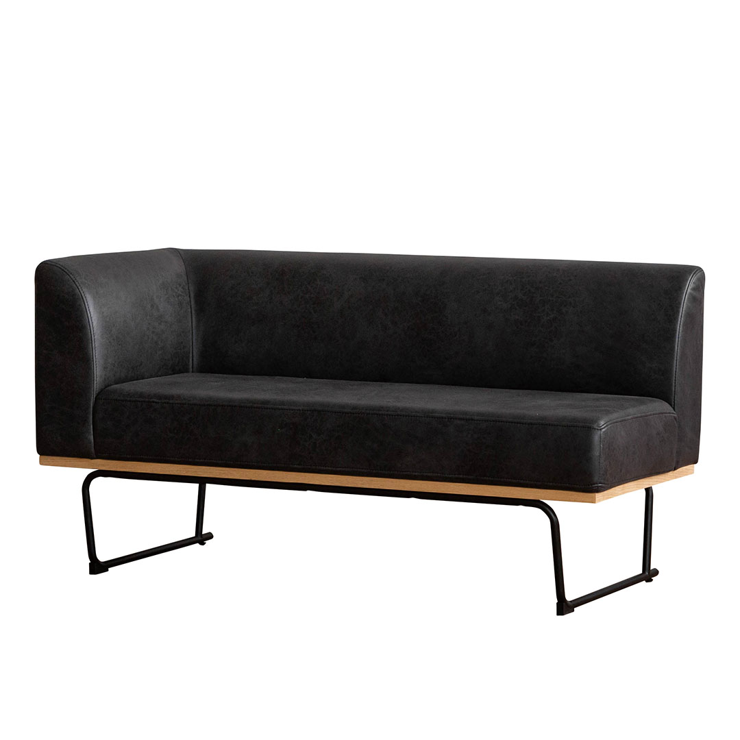 2P右肘 ダントンⅡ LT03チャコールブラック