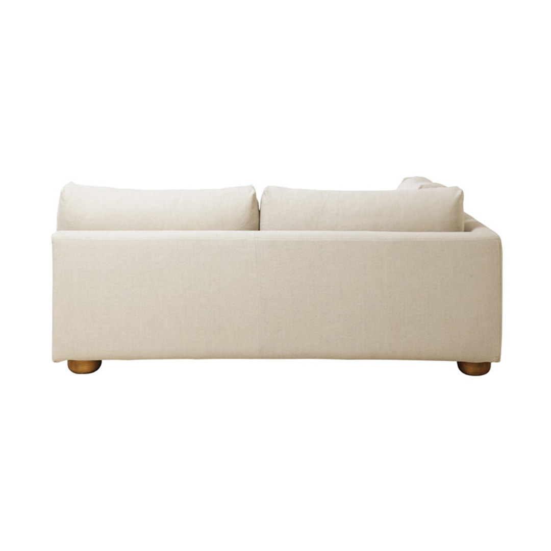 Fluu.unit sofa right arm アイボリー